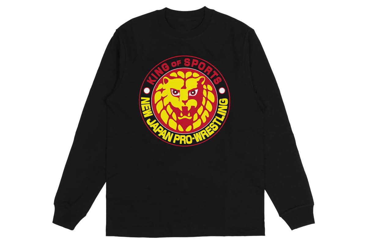 

New Japan Pro-Wrestling Lion Mark Long Sleeve T-Shirt 2024 L 6090102827