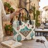Bohemian Desert Printed Tote Bag Large Capacity Handbag for Daily Use