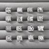 Zircon Butterfly Heart Bow Knot Moon Shiny DIY Italian Charm Links Fit 9mm Stainless Steel Bracelet Women Jewelry Making Gifts