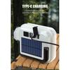 Solar-Powered Multifunctional Camping Light