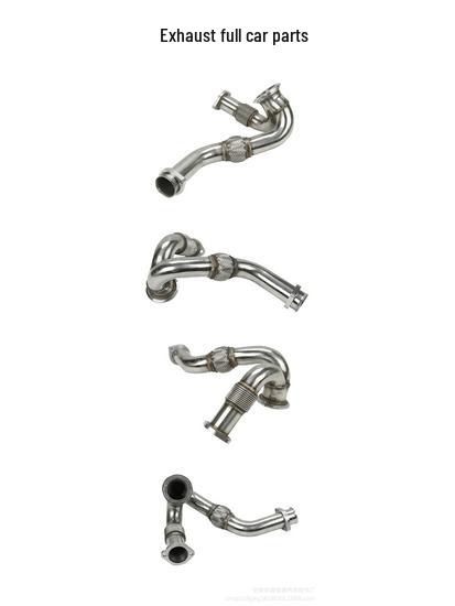 Ford 6.0L Turbocharger Y-Pipe Assembly for Exhaust Modification