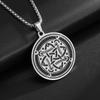 New Viking Amulet Witch Irish Knot Necklace Stainless Steel Jewelry