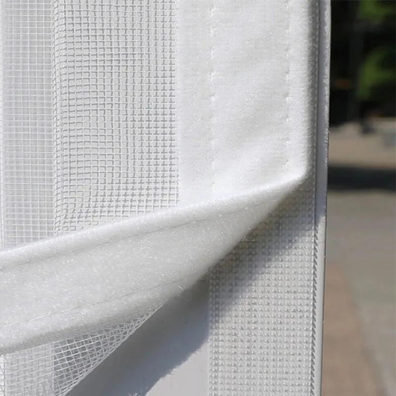 White Mosquito Net Mesh, Non Perforated Self-adhesive Window Screen, Suitable for Home Window Screen Mesh, Door Curtain Mesh