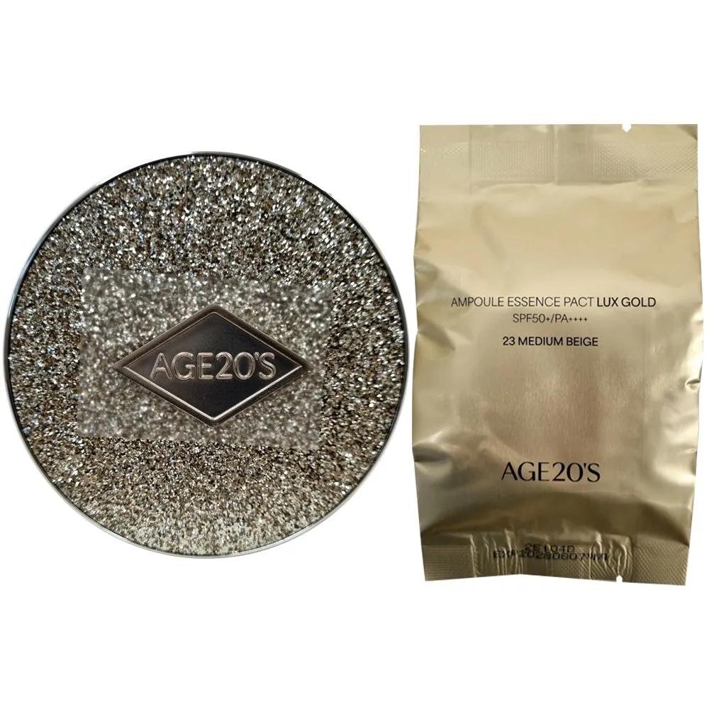 Age 20 s Ampoule Essence Pact Luxe Gold Main Product + Select 1 Refill No. 21 Main Product + Refill