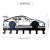 Versatile Metal Wall Mounted Key Organizers with Easy Setups rusts  Resistant Wall Hanger for Home entryway  or Office Use