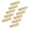 10 Pcs  Clarinet Reeds Traditional Reeds for Clarinet Beginner and Player