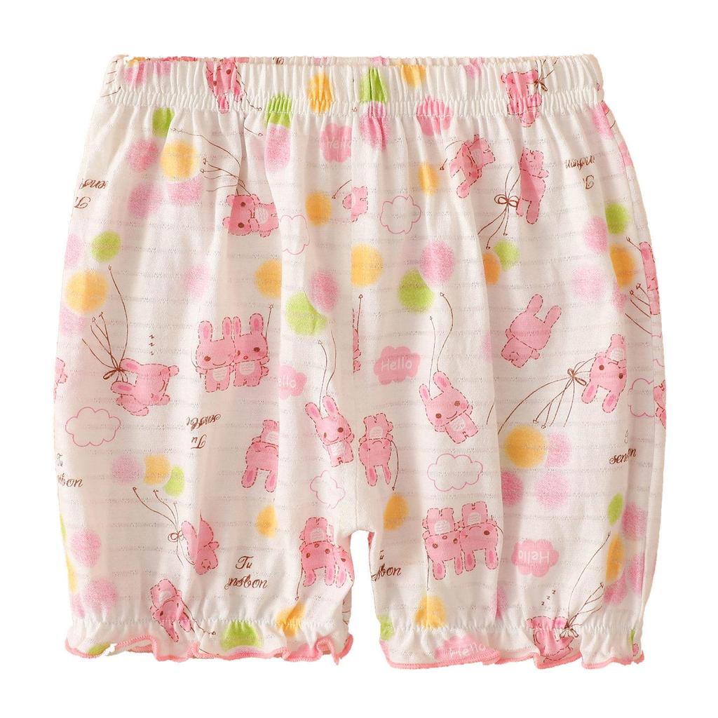 Sommer-Laternen-Shorts-Pyjama für Mädchen - Lockerer Schnitt
