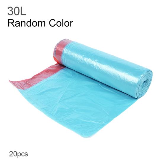 

20 шт. 30/60 л Утолщенный Автоматический Мешок для Мусора на Завязках Кухонный Мешок для Мусора 30l
