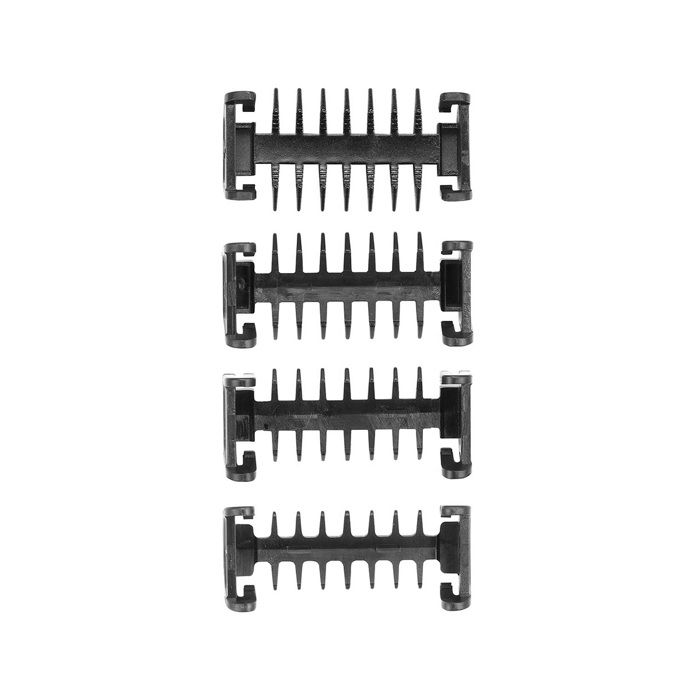 Tondeuse rechargeable - MELISSA - 500mAh - Corps et barbe - Rasoir ultra-fin tête flottante - 4 sabots 1/3/5/7mm USB