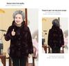Grandma's Hooded Winter Coat: Thickened Cotton-Padded Jacket for Middle-Aged and Elderly Women