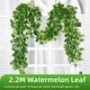 Lifelike Appearance Faux Hanging Plants Plastic Artificial Ivy Garlan  Home Wall Decor