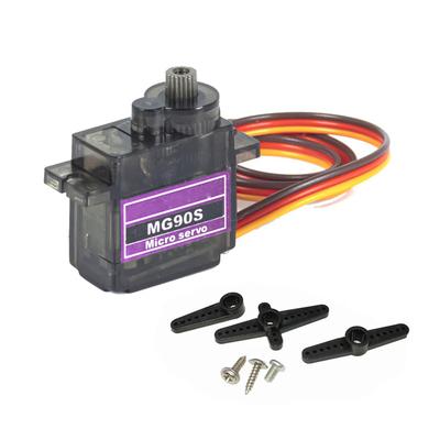 MG90S Servo 1/2/4/10/20/50 Pcs All Metal Gear 9g SG90 Upgraded Version For Helicopter Plane Boat Car MG90 9G Trex 450 RC Robot