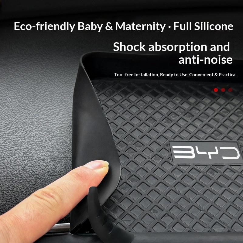 For BYD Sealion 5 Song Pro DM-i Screen Silicone Cover Behind Display Storage Box Interior Accessories