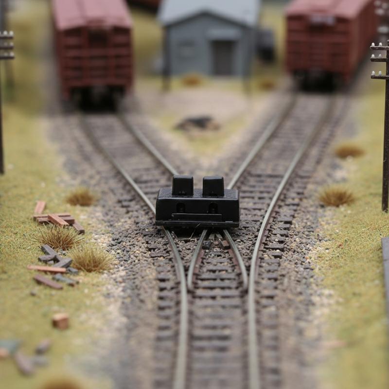 1 87 HO Scale Model Train Railway Materials Track Power Strips for Creative Scenery Projects Multiple Functions