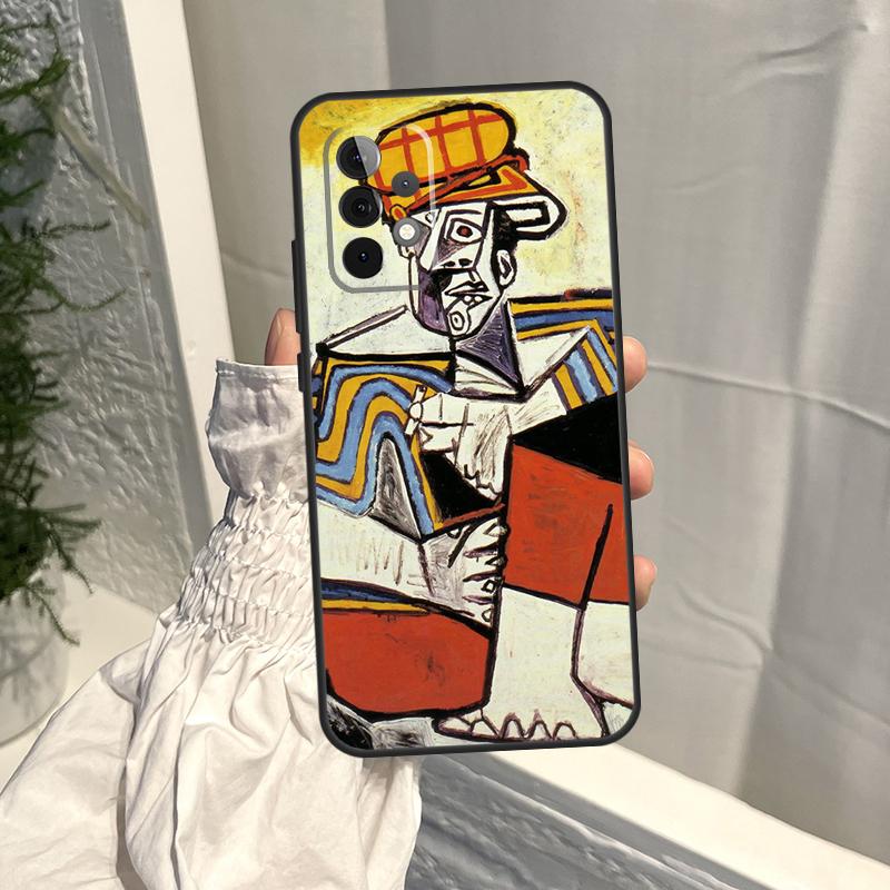 Picasso Abstract Art Painting Case For Samsung Galaxy A56 A36 A16 A06 A54 A34 A14 A13 A53 A12 A22 A32 A52 A35 A15 A55 A17