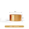 Round Aluminum Alloy Tea Pot Trumpet Portable Travel Tea Box Metal Mini Stainless Steel Sealed Tea Box Home Decoration Gift