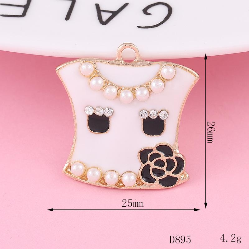 Colorful Creative High Heels Pearl Accessories for DIY Mobile Phone Case Material