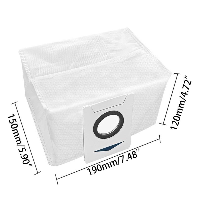 Premium Dust Collection Bag for Ecovacs X1s Pro Vacuum Cleaner Large Capacity, Leak Proof Design