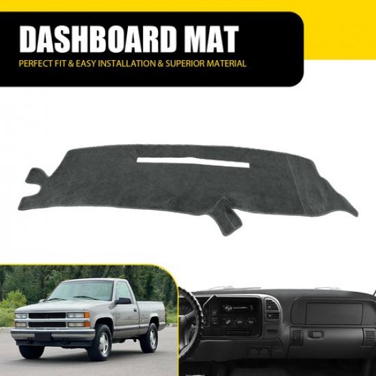 Dashboard Mat Sun-Proof Interior Pad Dash Cover Mat For 1997-1998 Chevrolet C/K