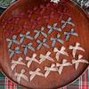 Weihnachts-Mini-Schleifenschmuck Rot Schwarz Karomuster Gingham-Band Dekoration Weihnachtsbaum Kranz Neujahrsparty Deko Geschenkverpackungszubehör