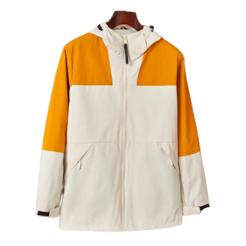 Spring and Autumn New Men's and Women's Same Hooded Loose Casual Jacket Jacket Windproof Jacket Tooling Jacket Men's