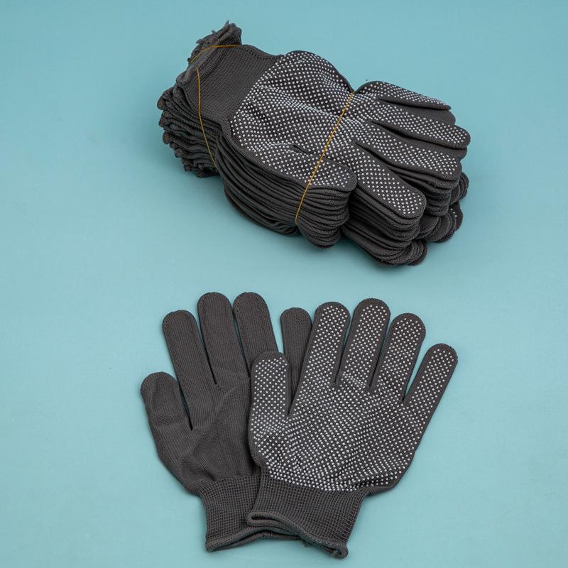 Strapazierfähige rutschfeste Strickhandschuhe für Arbeitsschutz