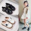 New Spring and Autumn Girls' College Style Retro Princess Shoes Children's Versatile Trendy Comfortable Soft-soled Leather Shoes