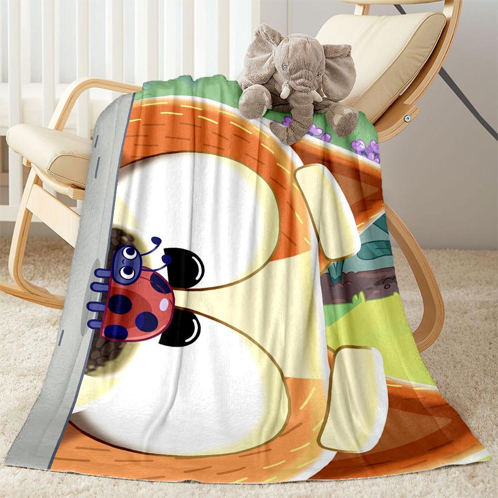 Bluey Bingo Hug Blanket Ultra-Soft Great for Livingroom Sofa Bed Four Seasons Multipurpose Modern Style Gifts For Family Or Friends