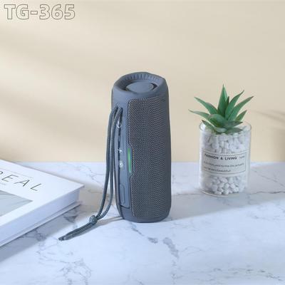TG365 Waterproof Portable Bluetooth Speaker with Colorful Lights, Dual Speakers, TWS Pairing, and Heavy Bass.