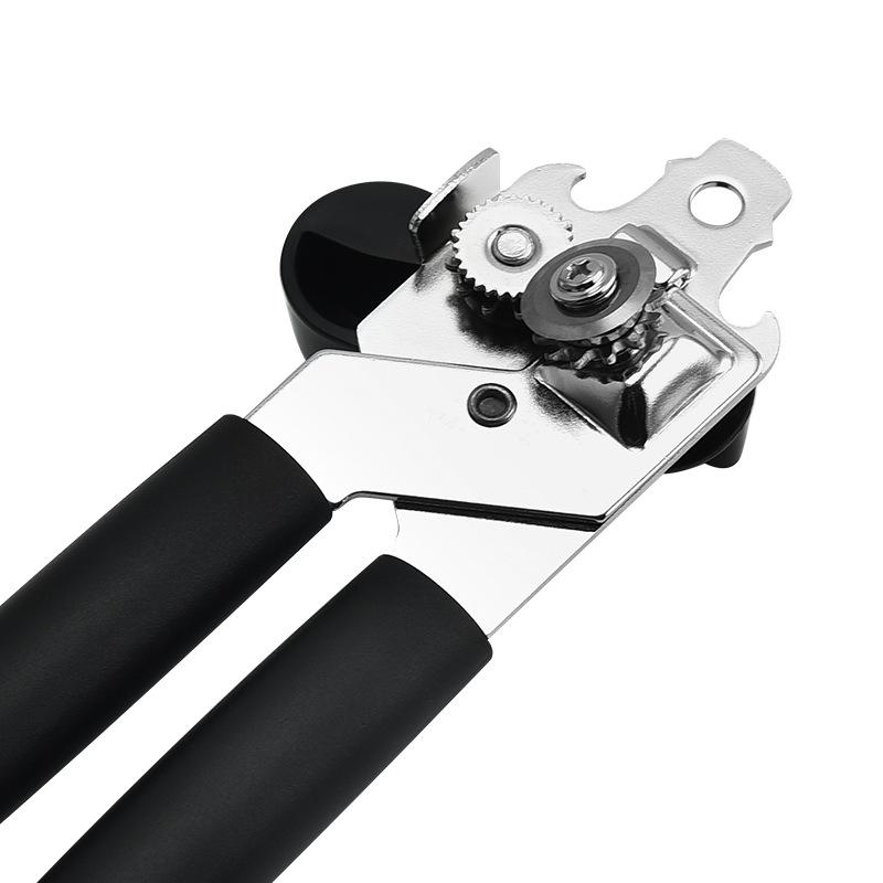 Stainless Steel 3-in-1 Multi-Purpose Manual Can and Bottle Opener