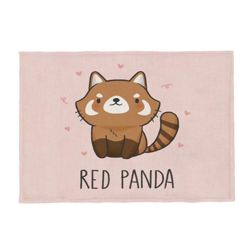 Cute Animal Placemat Rabbit Raccoon Seahorse Shark Children Napkin Dining Table Coaster Sheep Sloth Snail Squid Polyester Hemp