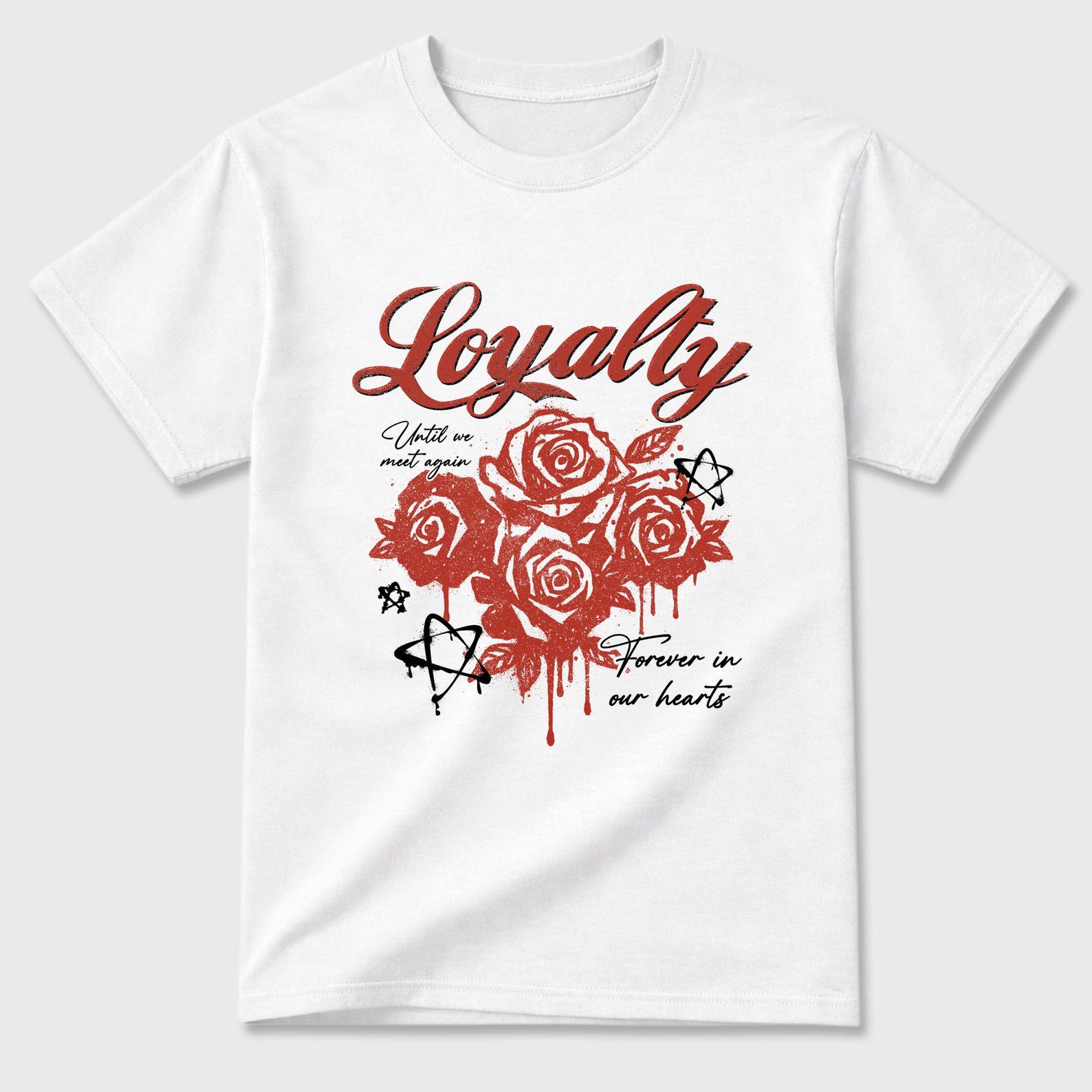 Loyalty Graphic Tee - best T-Shirts to wear with jordans 4s Brick After Brick 3XL