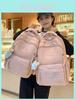 Small Cute Korean Style Backpack With Nylon For School Use