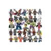 32 Pcs Marvel Avengers Super Hero Comic Mini Figures Dc Minifigure Gift for Kids