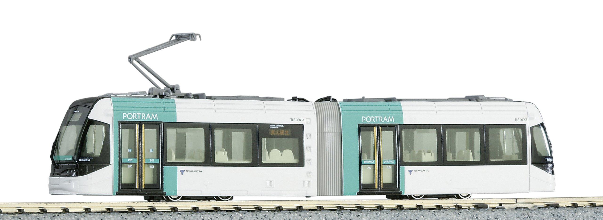 

KATO Модель поезда N-колеи Toyama Light Rail TLR0605 Green Railway 14-801-5