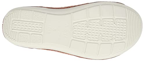 Yosuke Platform Shoes, 3410100, Women's, Red Brown, Size 23.5 Cm