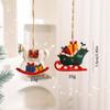 Grenzüberschreitende Weihnachts-Elch-Hänger und Baumschmuck – Cartoon-Accessoires und Dekorationen