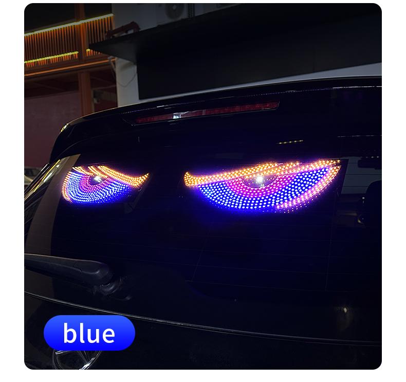 Flexible Led Windshield Display for Cars with Animated Blinking Demon Eyesgeneral Motors Front and Rear Windshield Dynamic Light