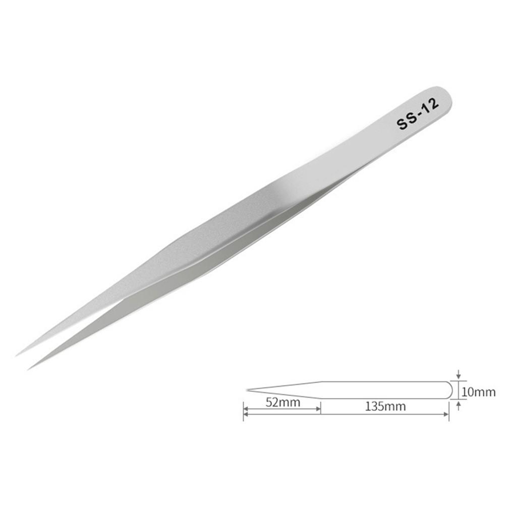 Repair Tool Stainless Steel Tweezers High Precision