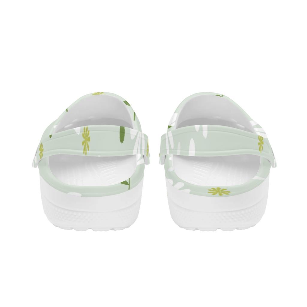 Colorful Pattern EVA Clogs for Women Men Soft Comfortable Slip On Casual Footwear Lightweight Summer Sandals Daily Walking Wear