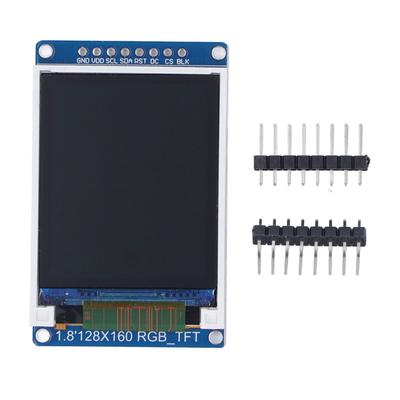 1,8 Zoll TFT-LCD-Display für ST7735-Chip, IPS-Anschluss, 128 x 160 P, HD-Vollfarbdisplay, 3,3 V