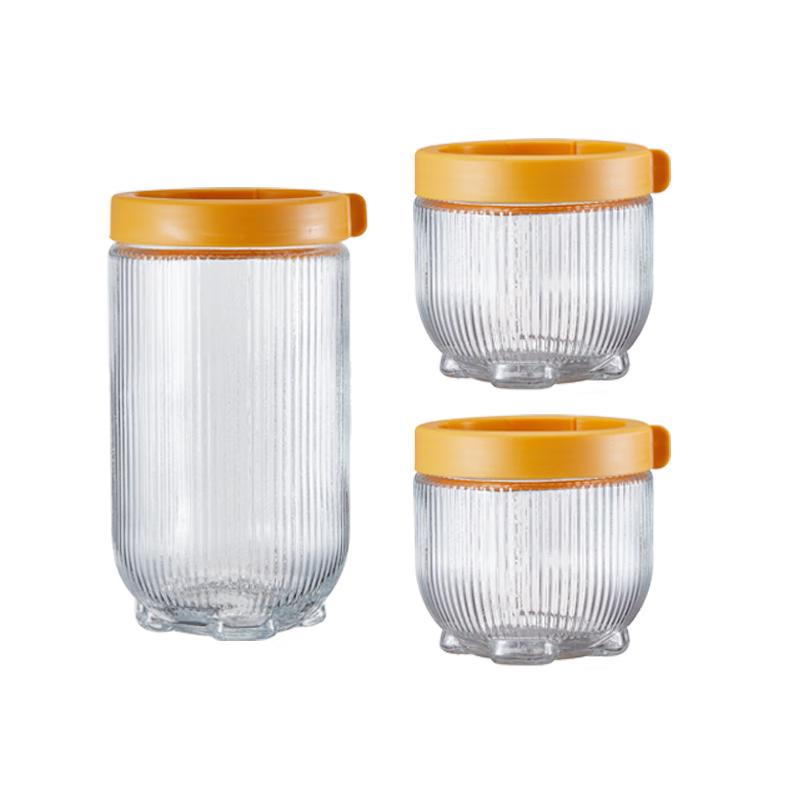 BAILOCK Glass Food Storage Container Set