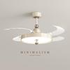 2025 Silent Luxury Ceiling Fan Light for Living Room, Bedroom, or Restaurant - Cream Style