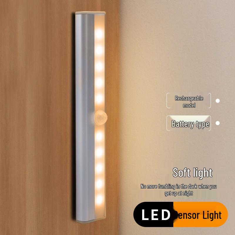 LED Smart Sensor Night Light Strip for Dorms and Cabinet Storage