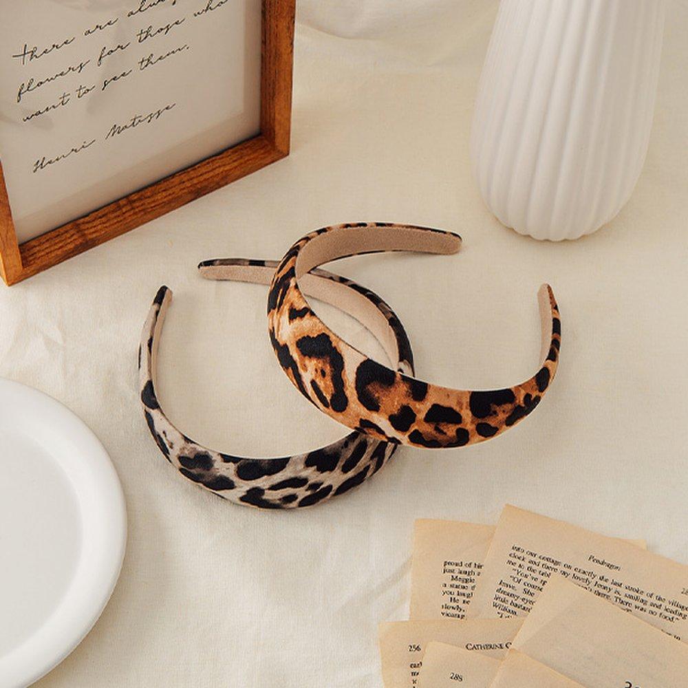 Toned-down Leopard Hairband (21Hb009)