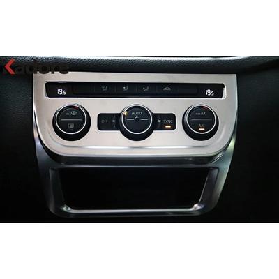 Car Center Console Air Condition AC Switch Panel Cover Trim For Volkswagen Vw Tiguan 2009-2013 2014 2015 Interior Accessories