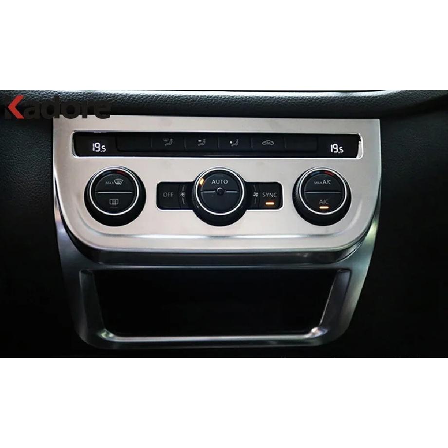 Car Center Console Air Condition AC Switch Panel Cover Trim For Volkswagen vw Tiguan 2009-2013 2014 2015 Interior Accessories