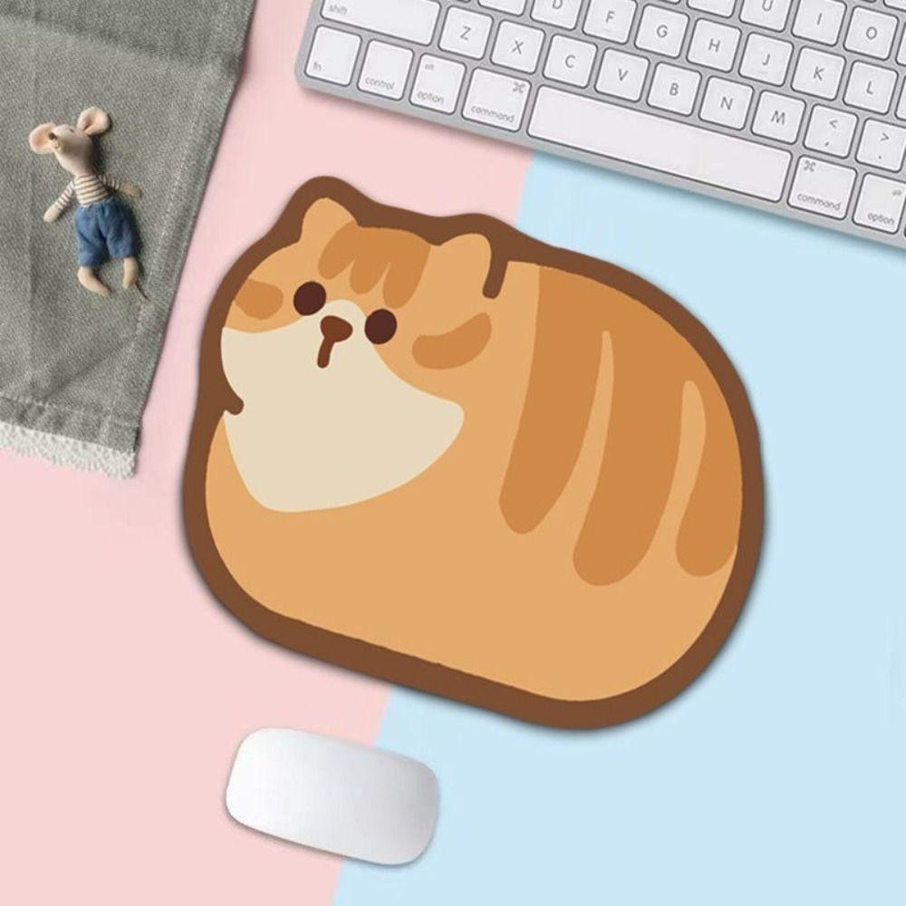 Thickened Cat Mouse Pad Cute Cat Computer Desk Mat Universal Office Mouse Mat Office Use