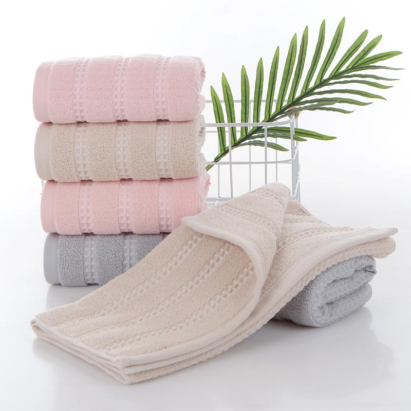 Thickened Full Cotton Face Towel - High Absorption, Embroidered Gift for Weddings