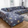 1-4 Seater Nordic Style Sofa Cover Elastic Cushion Cover Stretch Full Sofa Covering Breathable Dust-proof